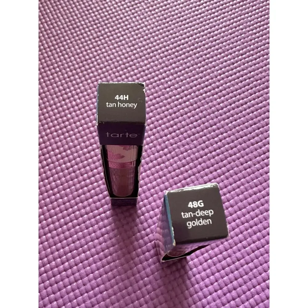 2 New Tarte Creaseless Creamy Concealer Maracuja Full Size 6.4g 44H 48G Lot